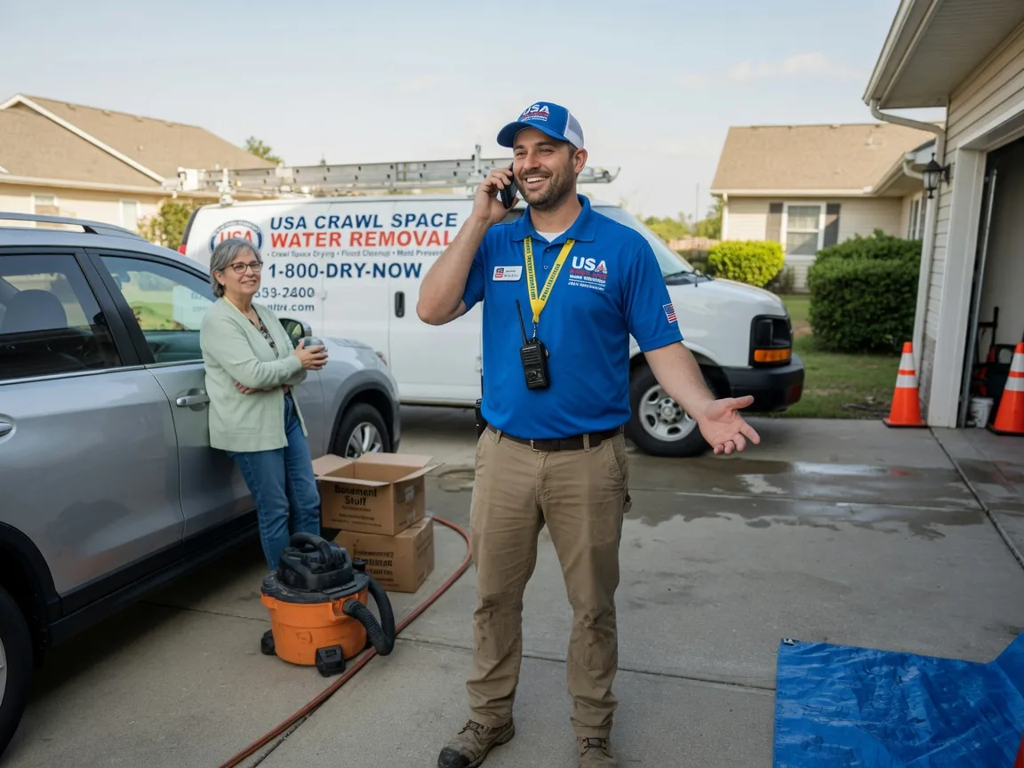 Crawl Space Water Removal Braggadocio, MO FAQs